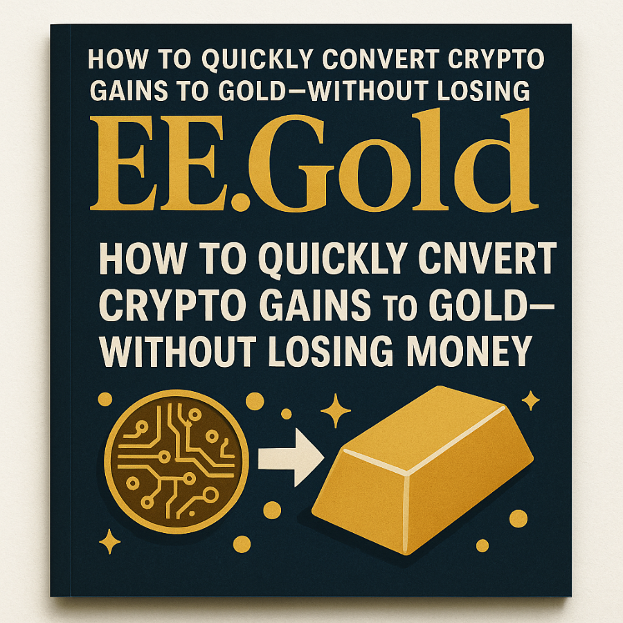 How to Quickly Convert Crypto Gains to Gold—Without Losing Money